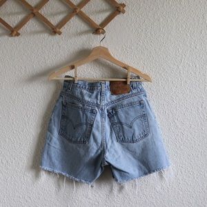 Vintage Levis cut off shorts